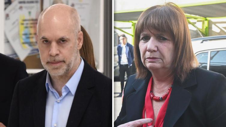 Nuevo cruce de declaraciones y chicanas entre Larreta y Bullrich