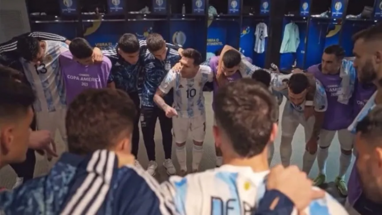 Lionel Scaloni, sobre la arenga de Messi