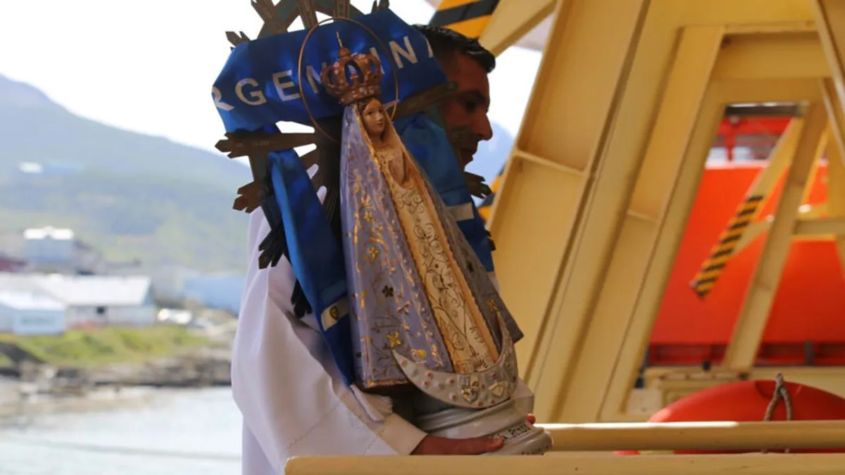 La Virgen Malvinense llega a Santa Fe