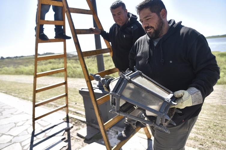 Trabajos de iluminación y bacheo previstos para este miércoles