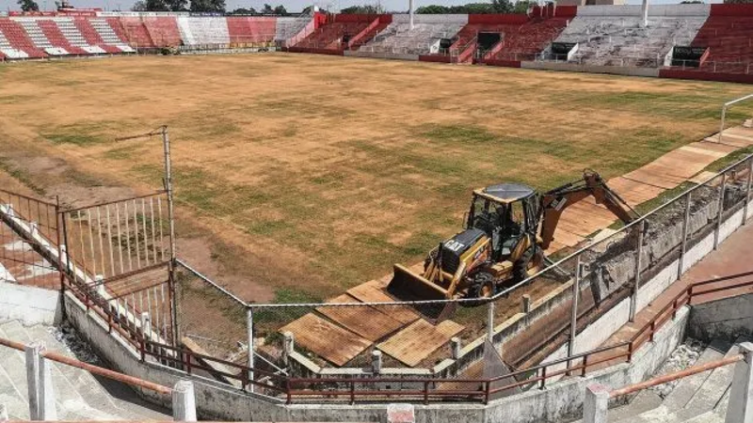 Unión continúa con importantes obras en el 15 de Abril