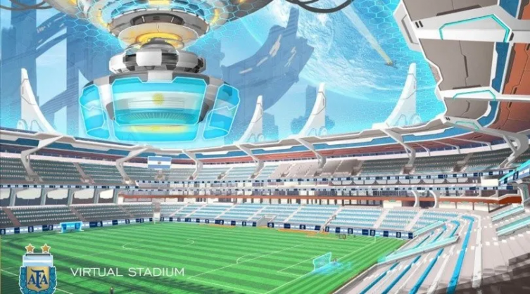 La Selección Argentina presentó su estadio virtual