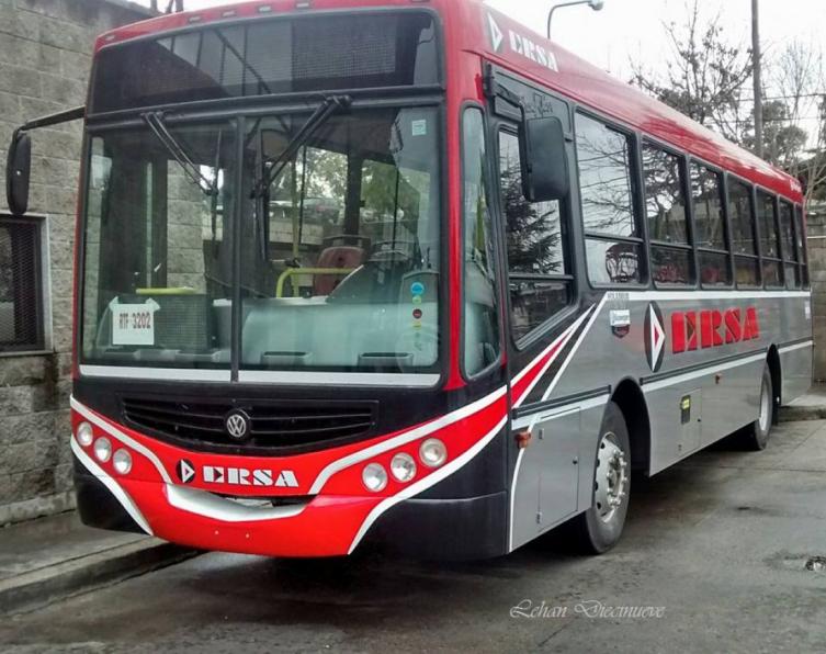 Paro de colectivos por asamblea de trabajadores de ERSA