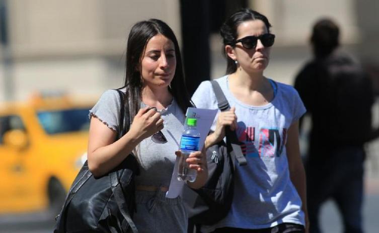 Alertas por tormentas fuertes y temperaturas altas en gran parte del país