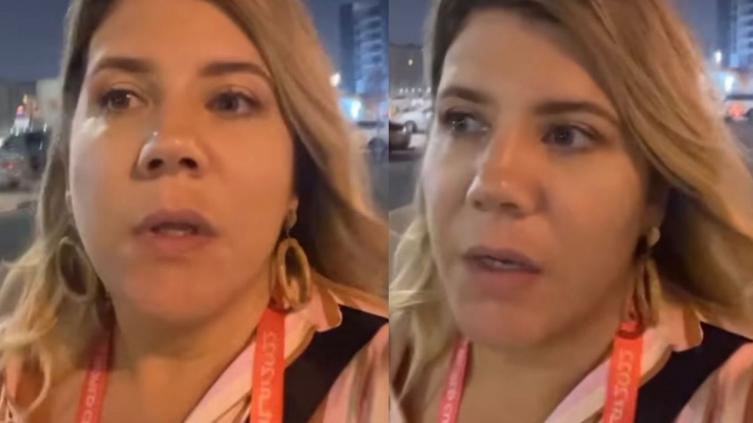 El mal momento de Dominique Metzger en Qatar: sufrió un robo mientras hacía una nota