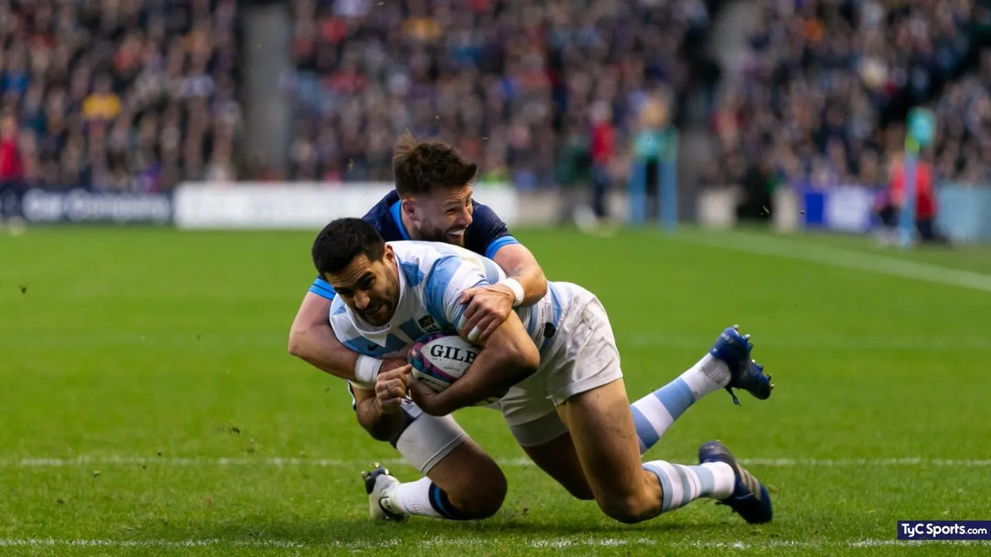 Los Pumas cayeron ante Escocia en el cierre del año
