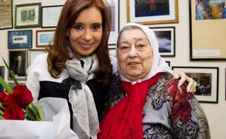 Cristina despidió a Bonafini: 