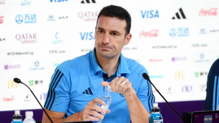 Scaloni habló de posibles cambios en la Selección Argentina