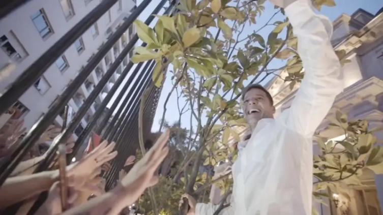 La reacción de Ricky Martin por la euforia de sus fans en Buenos Aires