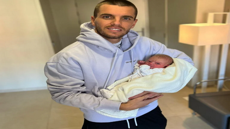 Giovani Lo Celso fue papá tras quedarse afuera del Mundial 