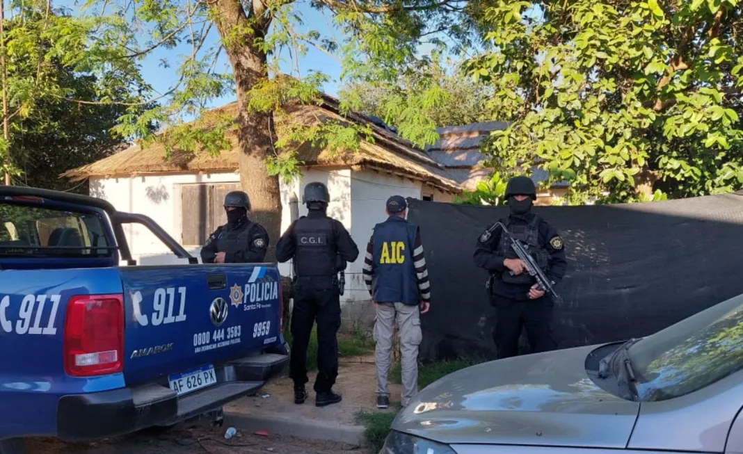 Narcotráfico: 18 allanamientos en Santa Fe, Rosario y San Javier