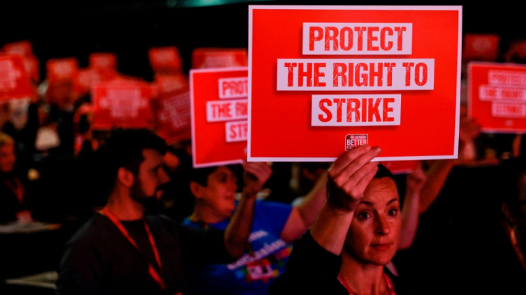 Reino Unido se dirige a una paralización masiva por huelgas