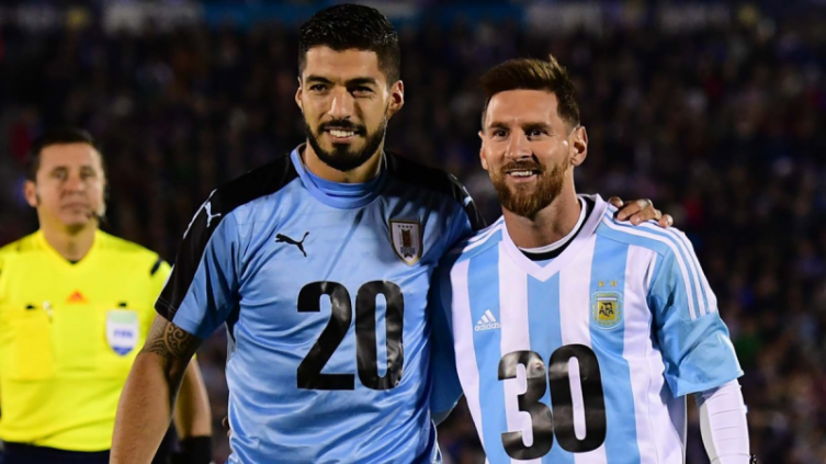 Luis Suárez a Messi: 