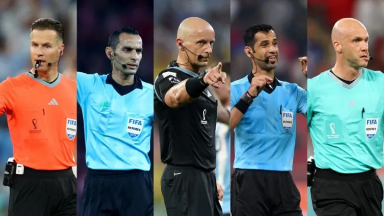 Los cinco árbitros con más chances de dirigir la final del Mundial