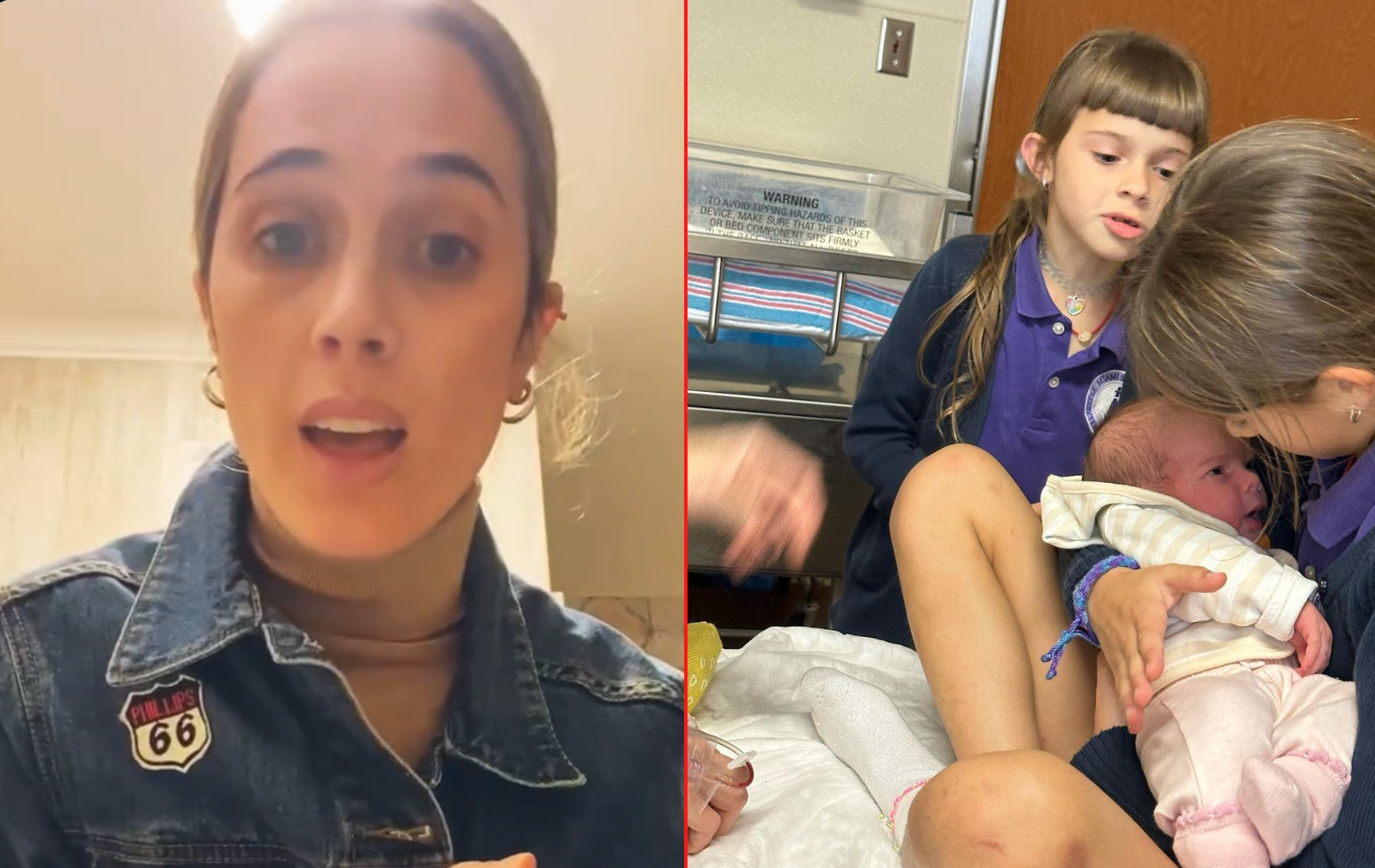 Chechu Bonelli fue mamá de Amelia