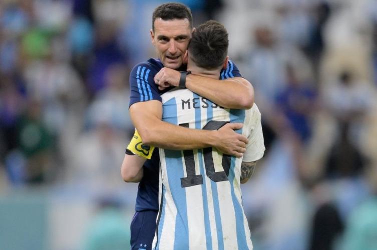 El sentido mensaje de Scaloni a los hinchas antes de la final