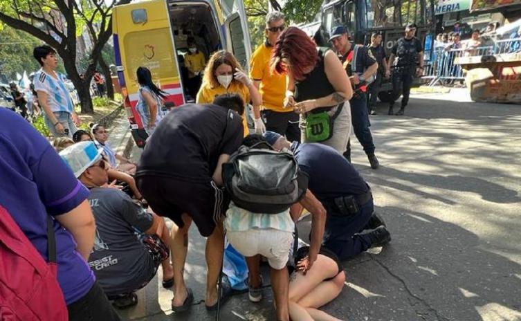 Incidentes en Córdoba capital en los festejos por Argentina: más de 100 heridos