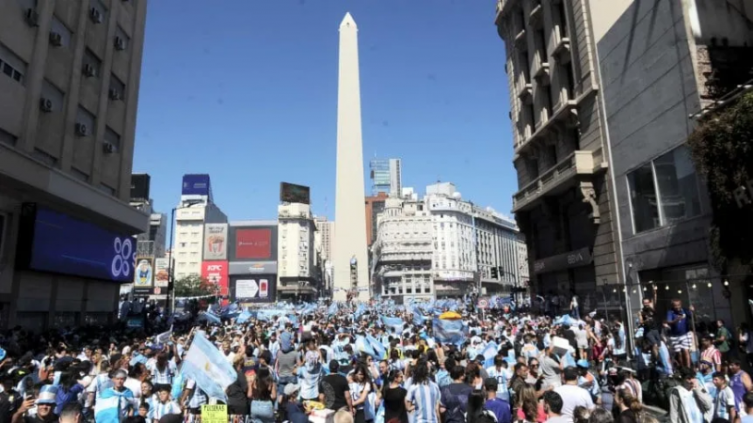 Festejos de la Selección Argentina: hora que llegan al Obelisco y cómo será