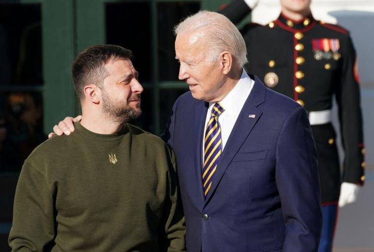 Zelenski fue a Estados Unidos a pedirle a Biden fortalecer la defensa ucraniana