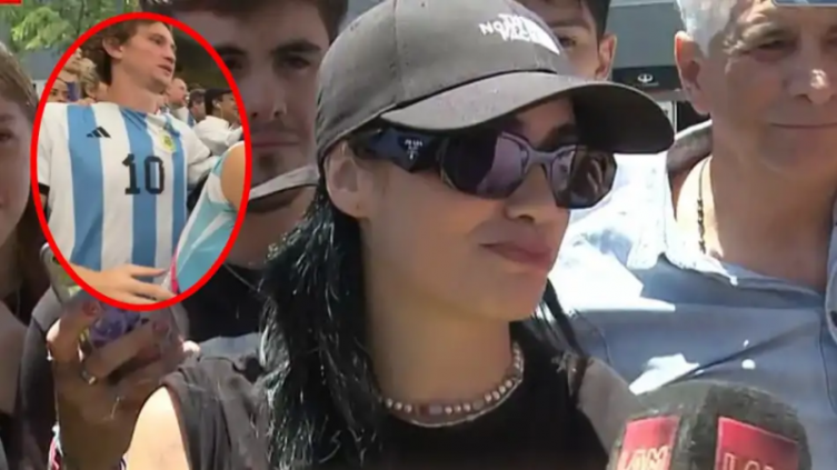 Qatar: Lali Espósito recibió un mensaje del hincha acusado de acosarla