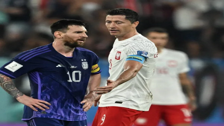 Lewandowski de Messi: 