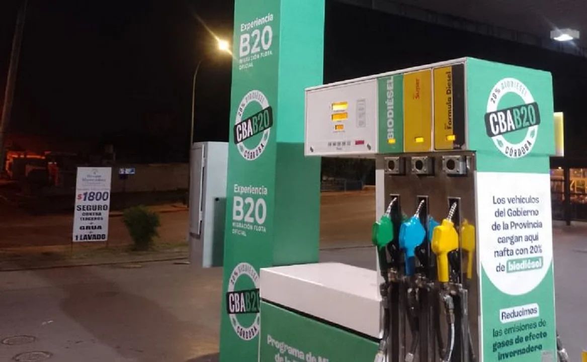Córdoba tiene la primera estación expendedora de biocombustibles