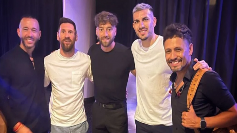 Messi organizó un encuentro para festejar la Copa del Mundo