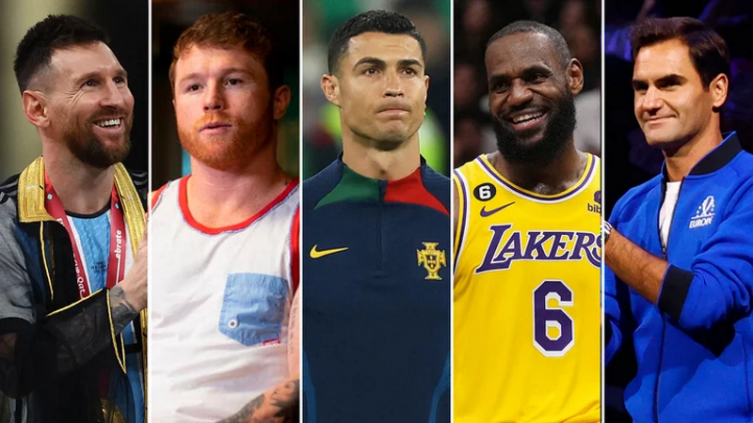 La lista de los 50 deportistas que más dinero ganaron en 2022