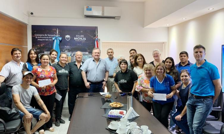Michlig habló de falta de inversión y deudas pendientes de la Provincia con el Dpto. San Cristóbal