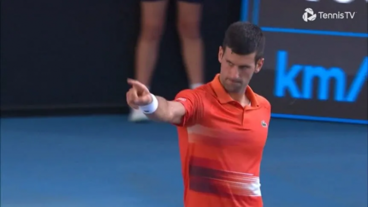 ¡Djokovic enojado! Echó a su hermano, a su agente de la tribuna