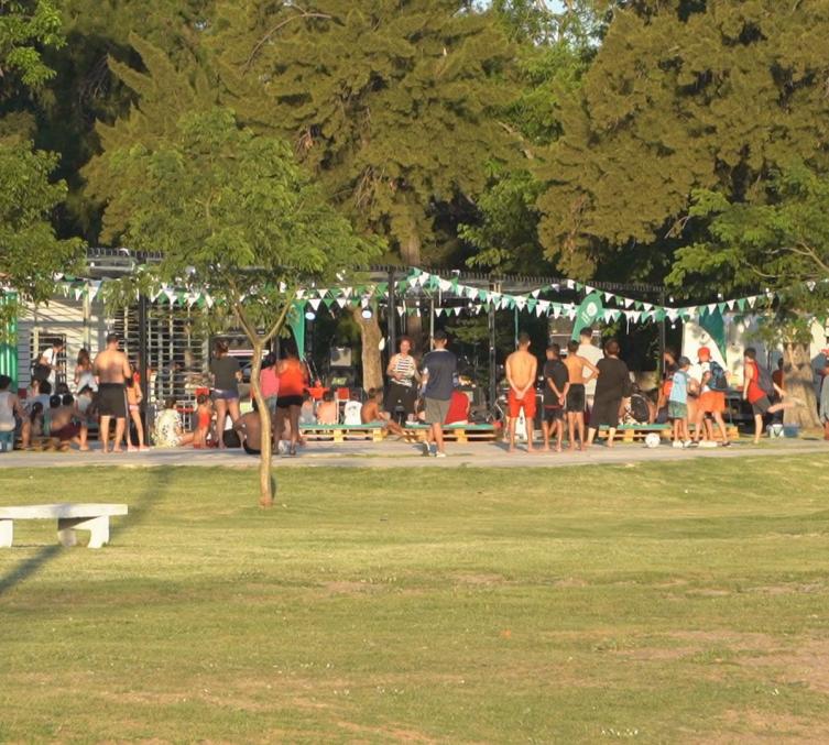 Ya se puede disfrutar del parador del Parque del Sur