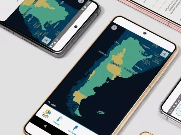 El Servicio Meteorológico Nacional lanzó su app oficial para celulares