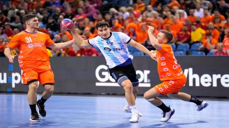 Mundial de Handball: Los Gladiadores perdieron ante Países Bajos