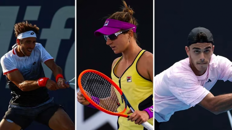 La actividad de los argentinos en el Abierto de Australia