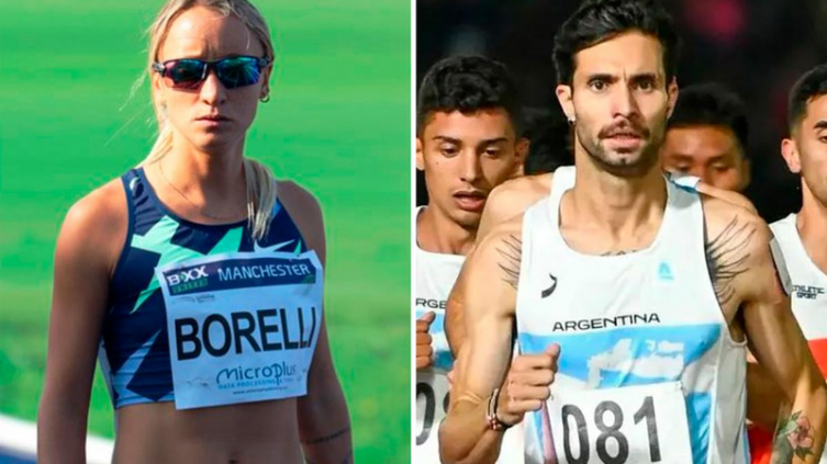 Atletismo: Bruno y Borelli ganaron medallas de oro en España