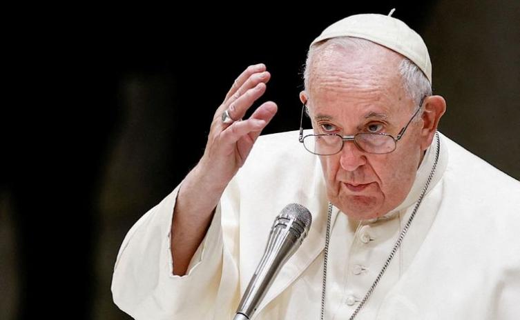 El papa Francisco condenó la creciente 