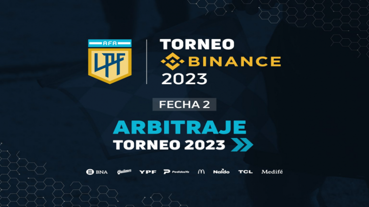 LPF: árbitros para la 2ª jornada