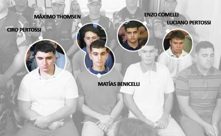 Crimen de Fernando Báez Sosa: perpetua para cinco de los rugbiers