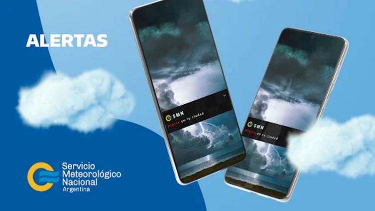 El Servicio Meteorológico Nacional lanzó su app oficialmente