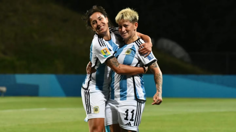 La Selección argentina femenina goleó a Chile antes del Mundial