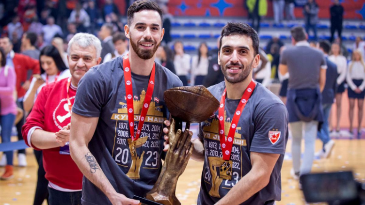 Campazzo y Vildoza, campeones en Serbia