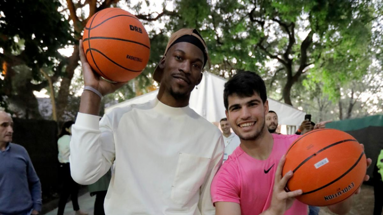 La estrella de la NBA que se encontró con Alcaraz y el público argentino