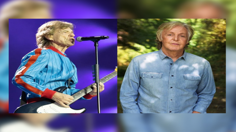Los Rolling Stones graban con Paul McCartney