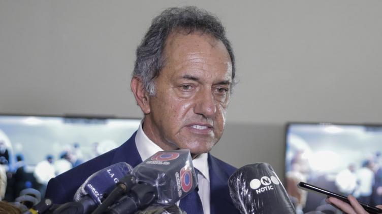 Scioli se lanzó como precandidato del Frente de Todos: 