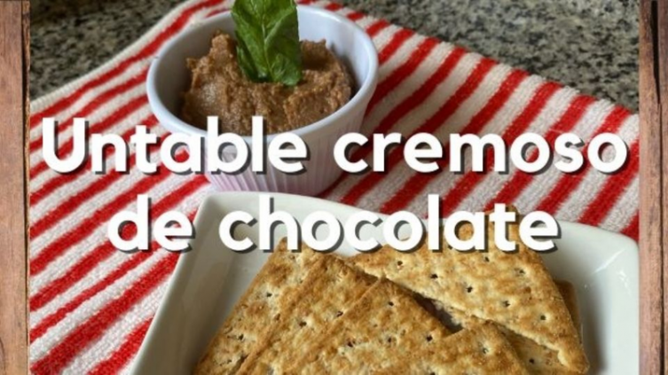 Para los golosos: Untable cremoso de chocolate