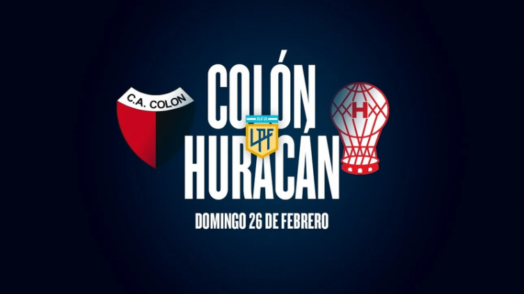 Colón - Huracán: hora, TV y posibles formaciones