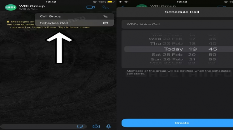 WhatsApp: cómo programar llamadas grupales 