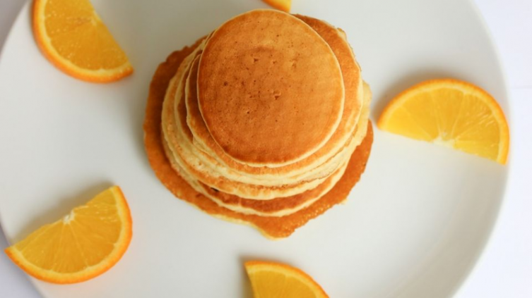 Pancakes de naranja