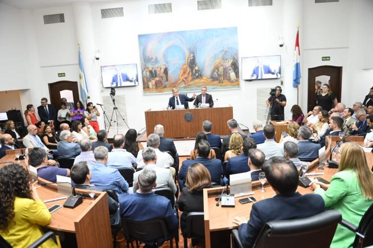 “Estamos llevando adelante un plan de obras de una escala inédita”
