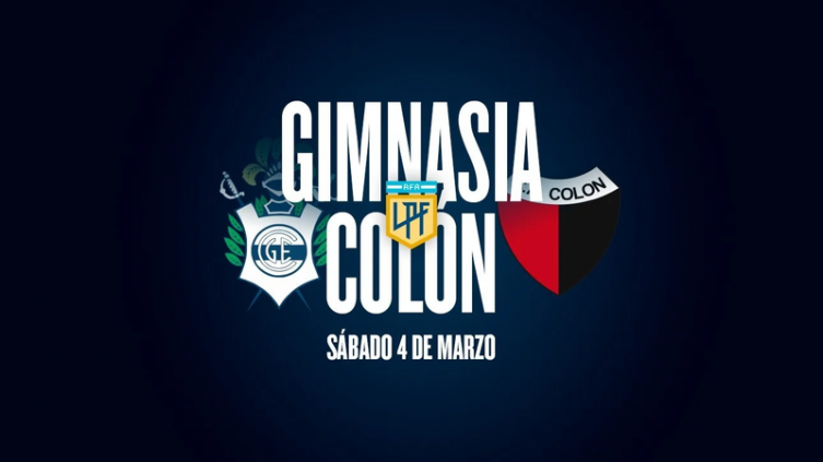 LPF: Gimnasia - Colón por la 6ª Fecha: hora y TV